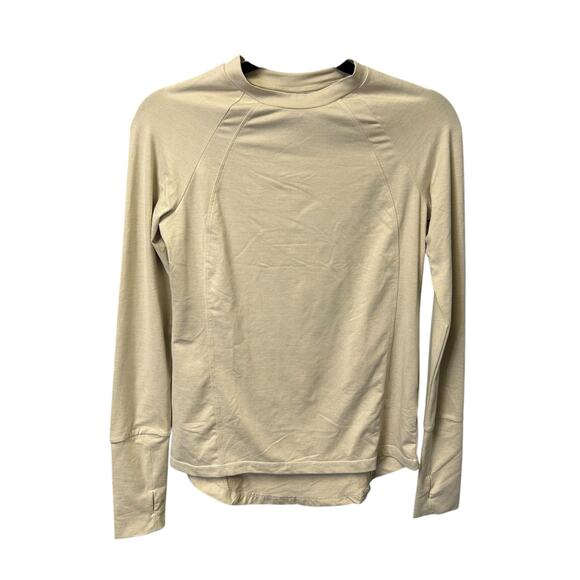 Varley Relaxed Fit Long Sleeve Recycled Polyester Bradford Active Top Womens XS - Picture 2 of 8